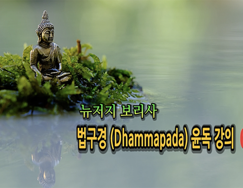 뉴저지 보리사 법구경(Dhammapada)윤독 강의 6강